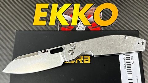 CJRB Ekko button lock knife ! Laconico design !