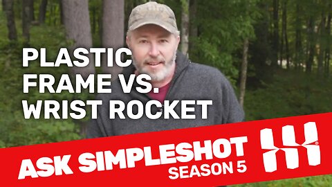 Plastic slingshot frames vs Wrist Rocket. Which is more accurate?