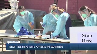 New COVID-19 testing site in Warren offers saliva tests starting Dec. 3