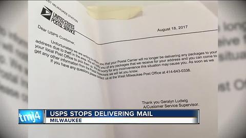 USPS indefinitely stops package deliveries in south side neighborhood