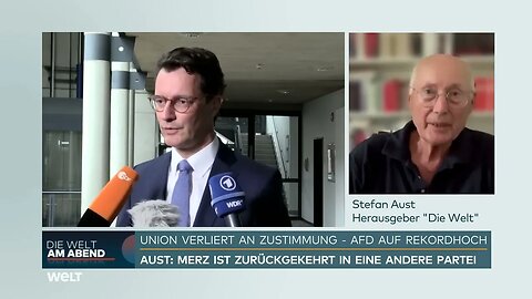 STEFAN AUST: Rekordhoch! "Dann darf man sich nicht wundern, wenn die Wähler zur AfD gehen"