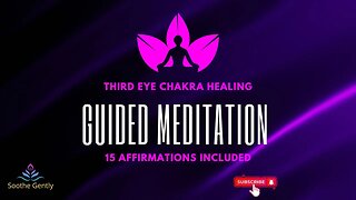 Third Eye Healing Guided Meditation - 10 mins. #thirdeye