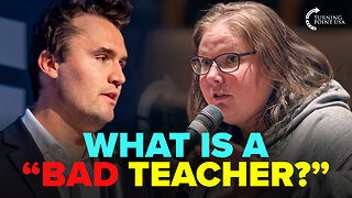Charlie Kirk's Definition Of A "BAD" Teacher 👀📚