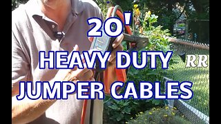 NOONE 20 foot Heavy Duty Jumper Cables with Smart 8 Protector