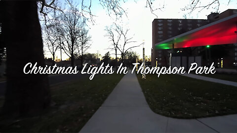 Christmas Lights In Thompson Park