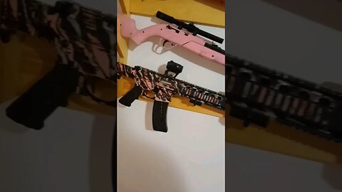 Don't mess with my little girl! Daughter's S&W M&P15-22