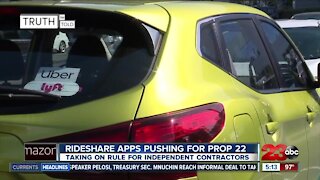 Truth Be Told: Rideshare apps pushing for Prop 22