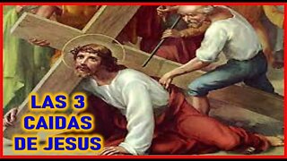 LAS 3 CAIDAS DE JESUS - CAPITULO 249 - VIDA DE JESUS Y MARIA POR ANA CATALINA EMMERICK