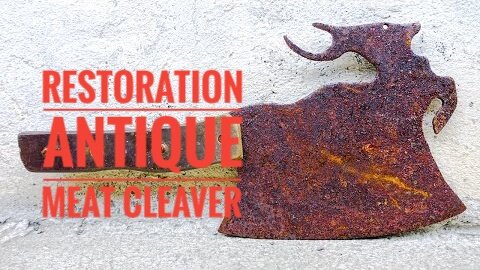 Restoration Antique Meat Cleaver