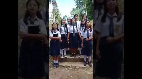 John 1:1-10 by Junior high students in a remote mountainous village in North Nias - The Bible Song