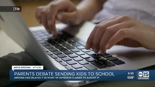 Parents debate sending kids back to school