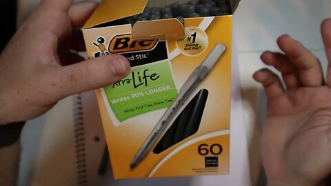 BIC Round Stic Xtra Life Ballpoint Pens