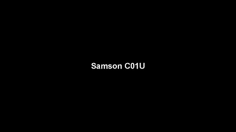 Rode Podcaster vs Samson C01U Proximity Effect