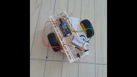 #Arduino #ESP8266 #WiFi #Robot Car Roll on Two Wheels