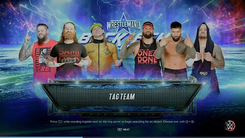 WrestleMania Backlash 2023 Sami Zayn Kevin Owens and Matt Riddle vs The Bloodline