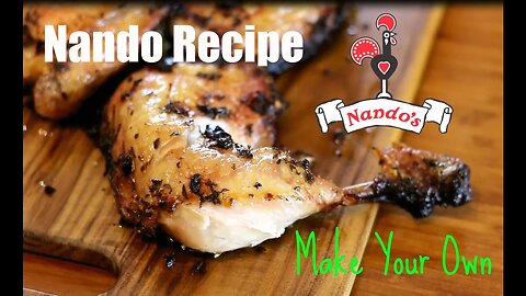 Nando's Peri Peri Chicken Recipe 🌶 How to make Piri Piri Chicken