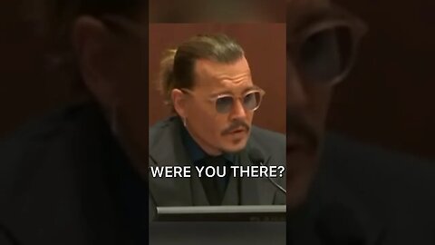 Johnny Depp was being a COMEDIAN in court ONE YEAR AGO #Shorts #johnnydepp