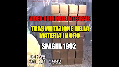 TRASMUTAZIONE DELLA MATERIA- Gli esperimenti di Rolando Pelizza nel 1992