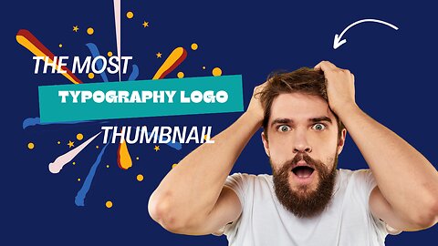 typography logo design for you. 🖥️