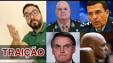 in Brazil, a new move by Xandão to arrest Bolsonaro and the BETRAYAL of the Generals!