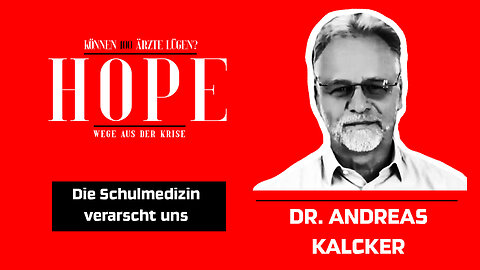 Dr. Andreas Kalcker - Die Schulmedizin verarscht uns!