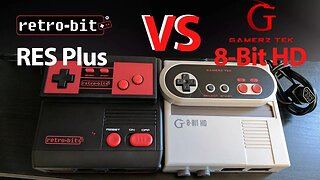 8-Bit HD NES Clone Battle - Gamerz Tek 8-Bit HD Versus Retro-Bit RES+