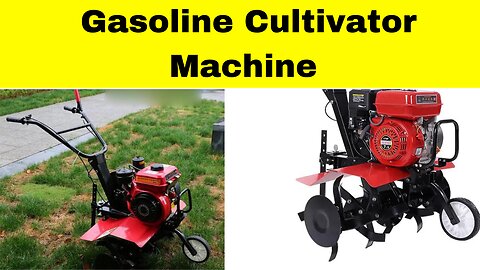 Gasoline Field Cultivator Techshahin24