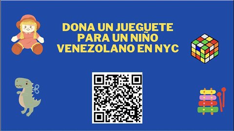 UN JUGUETE PARA LOS NIÑOS VENEZOLANOS EN NY: 4 DE DICIEMBRE EN BROOKLYN NYC