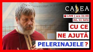 🔴 LIVE #832 - CU CE NE AJUTĂ PELERINAJELE? || Pr. TUDOR CIOCAN