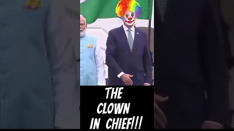 The Clown In Chief Joe Biden Goes To India #shorts #americanpolitician
