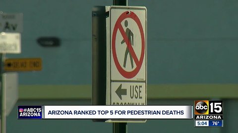 Safety organization says US pedestrian deaths are highest in nearly 30 years