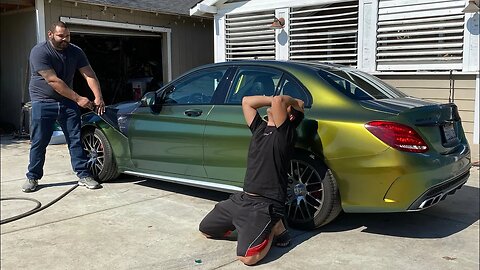 Fixing My WORST MISTAKE... Colorshifting The Right Way | Mercedes AMG C63S Directional Film