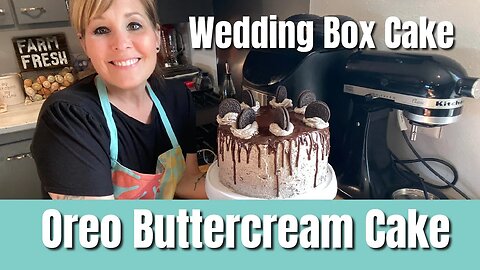 Oreo Buttercream Cake | Wedding Box Cake Recipe