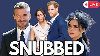 Hollywood SNUBS PRINCE HARRY AND MEGHAN MARKLE?