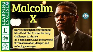 Learn English Through story Level 3 🔥English Stories 🔥 Malcolm X