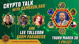 #CRYPTO TALK LIVESTREAM WITH THE #PARAWERX TEAM!