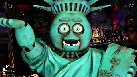 Statue of Liberty but made in FNAF Style