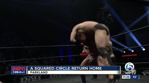 Ring of Honor star Josh Woods returns home to West Palm Beach