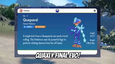 Pokémon Scarlett & Violet leak QUAXLY FINAL EVO REVEALED !