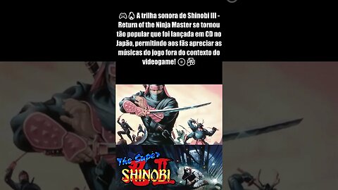 🎶 Os Segredos da Trilha Sonora de Shinobi III - Return of the Ninja Master do Mega Drive! 🎮 #8
