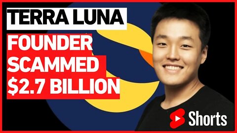 BREAKING NEWS: TERRA / LUNA FRAUD #crypto #shorts