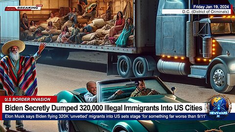 Biden Secretly Dumped 320,000 Illegal Immigrants Into 43 US Cities