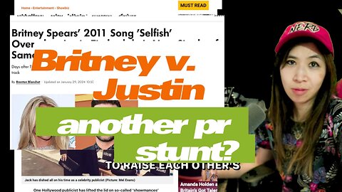 Britney Spears' Selfish v. JT's Selfish -another pr stunt? Could be. Makes sense. What do you think?