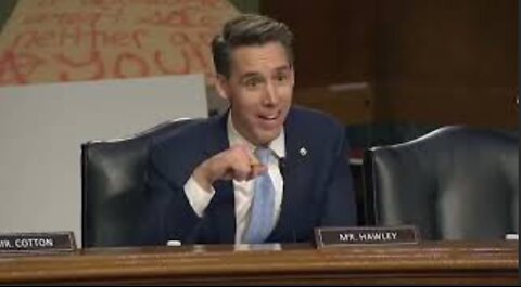 INSANITY: A pro-abortion witness just called Senator Josh Hawley transphobic