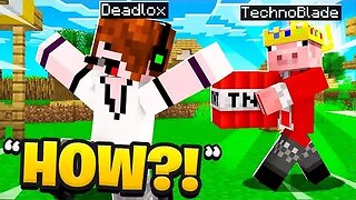 I Pretended To Be Technoblade In Minecraft