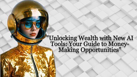 Unlocking Wealth with New AI Tools: Your Guide to Money-Making Opportunities" || Zeekay Ai Tv