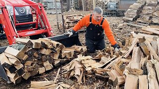 Firewood Cleanup Needed In The Woodyard