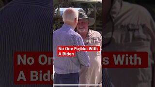 Biden on Hot Mic “No One Fu@ks With A Biden” #shorts #biden #hurricaneian #florida #cornpop