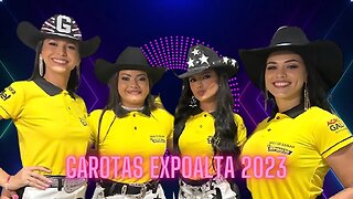 Entrevista com as eleitas, Rainha, Princesas e Madrinha para 33ª Expoalta 2023