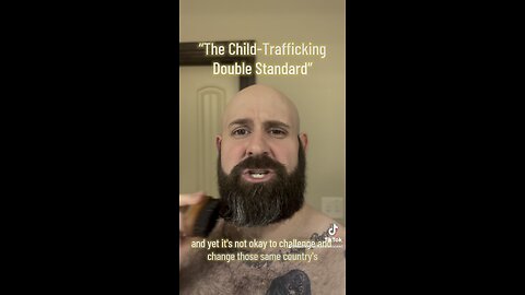 🤔 How come it’s okay? #childtrafficking #humantrafficking #trafficking #culture #doublestandards